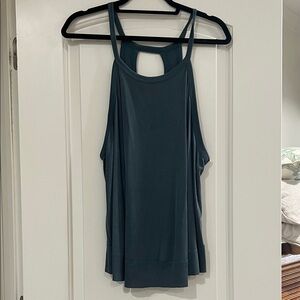 Women's Teal Sleeveless Top